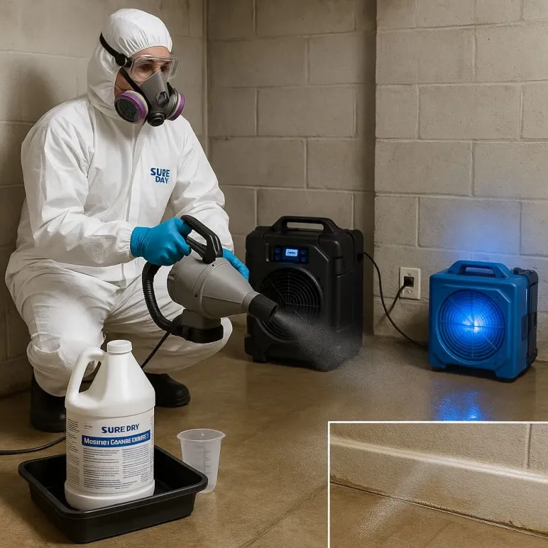 Sanitization and Odor Removal process in Feather Sound, FL