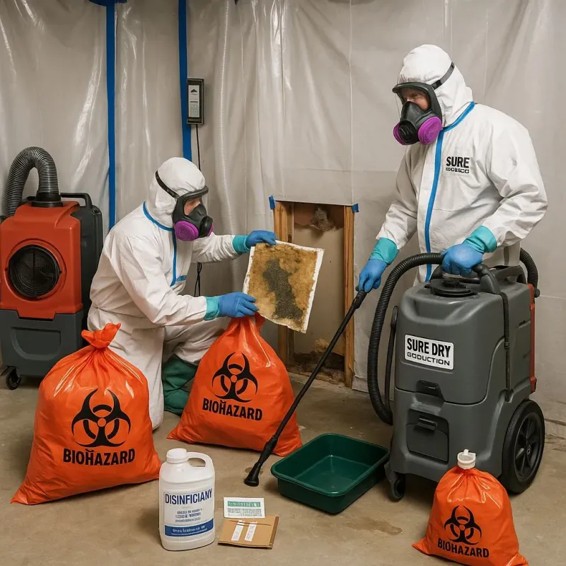 Contaminated Water Handling Protocols process in Feather Sound, FL