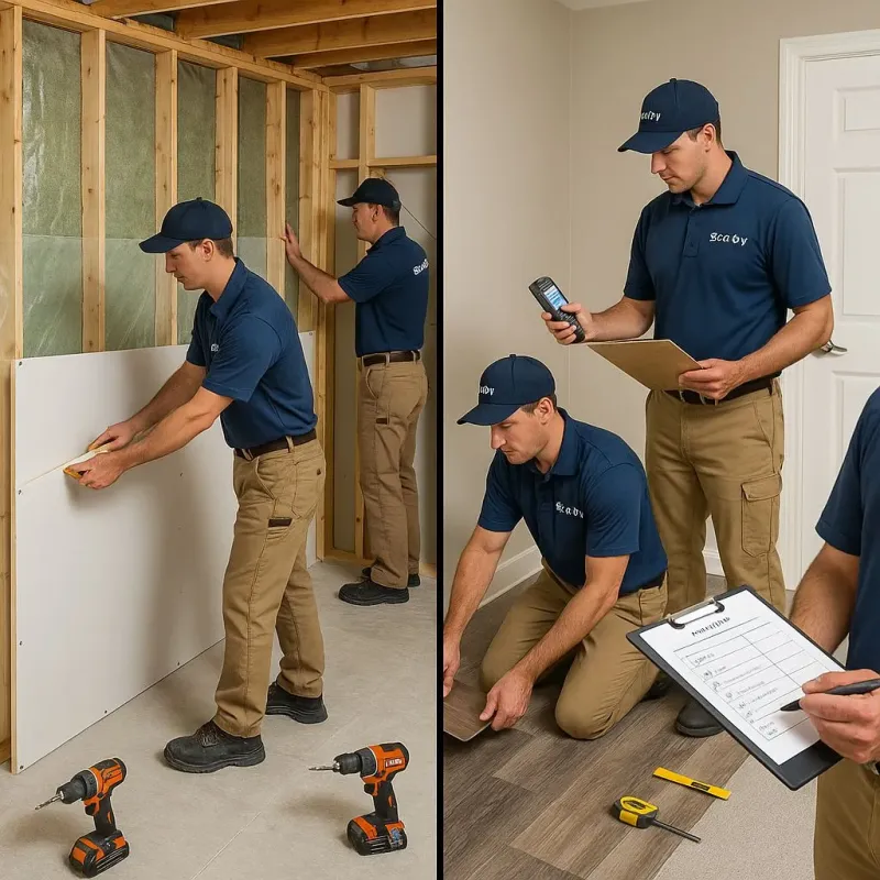 Repairs and Reconstruction process in Feather Sound, FL